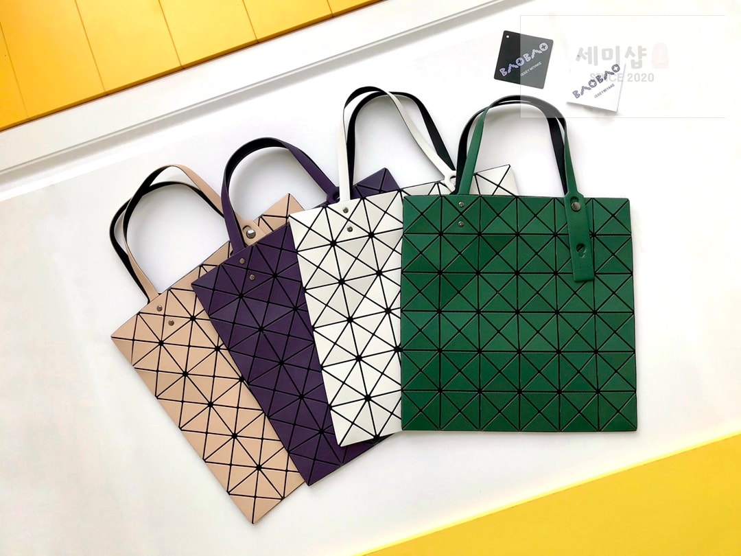 바오바오 바오바오 루센트 토트백 딥 퍼플 Bag 3번 이미지