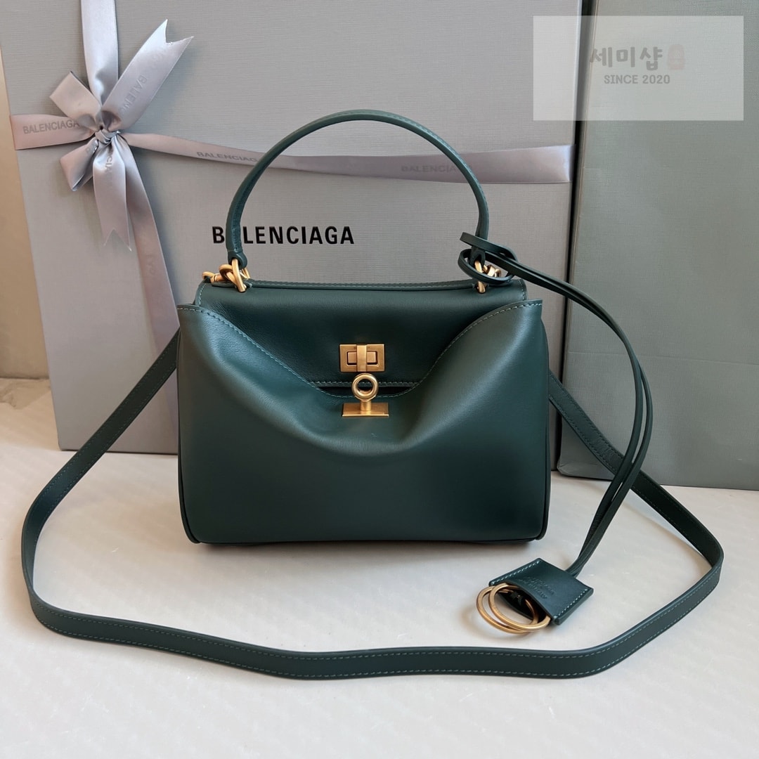 발렌시아가 발렌시아가 미니 로데오 다크 카키 Bag 6번 이미지
