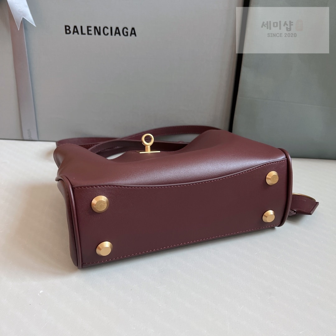 발렌시아가 발렌시아가 미니 로데오 다크 보르도 (버건디) Bag 4번 이미지