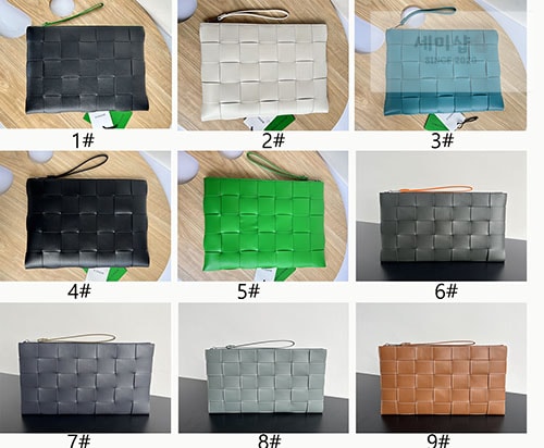 Bottega Veneta 보테가베네타 그레인 인트레치오 위빙 파우치 Bag 5번 이미지