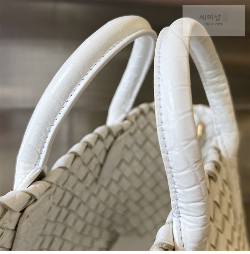 Bottega Veneta 보테가베네타 까바 미니백 717712 화이트 Bag 25번 이미지