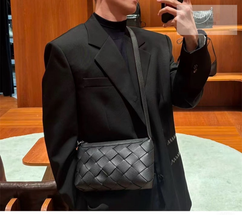 Bottega Veneta 보테가베네타 디아고 지퍼 메신저 백 837112 블랙 Bag 2번 이미지