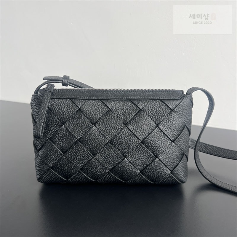 Bottega Veneta 보테가베네타 디아고 지퍼 메신저 백 837112 블랙 Bag 3번 이미지