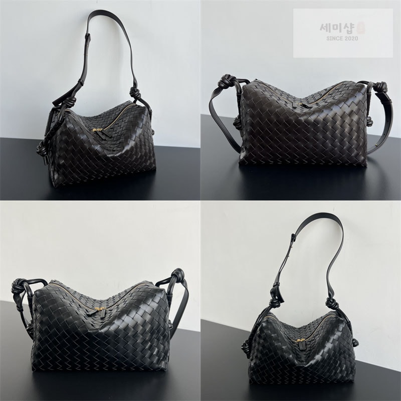 Bottega Veneta 보테가베네타 미디엄 루프 위켄더 “ 2 COLOR ” 다크 브라운 Bag 14번 이미지