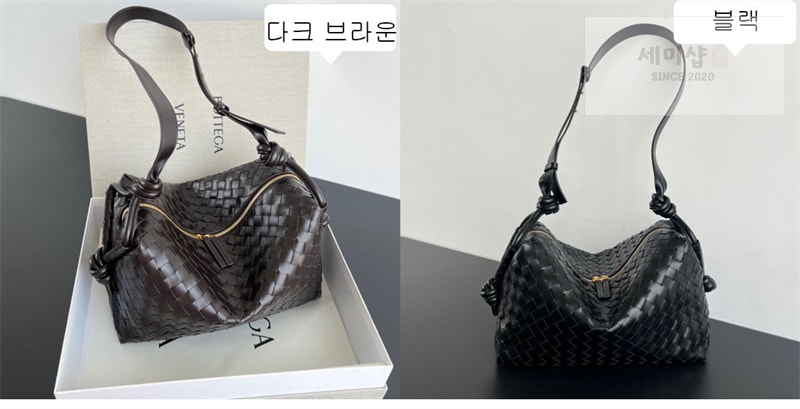 Bottega Veneta 보테가베네타 미디엄 루프 위켄더 “ 2 COLOR ” 다크 브라운 Bag 7번 이미지