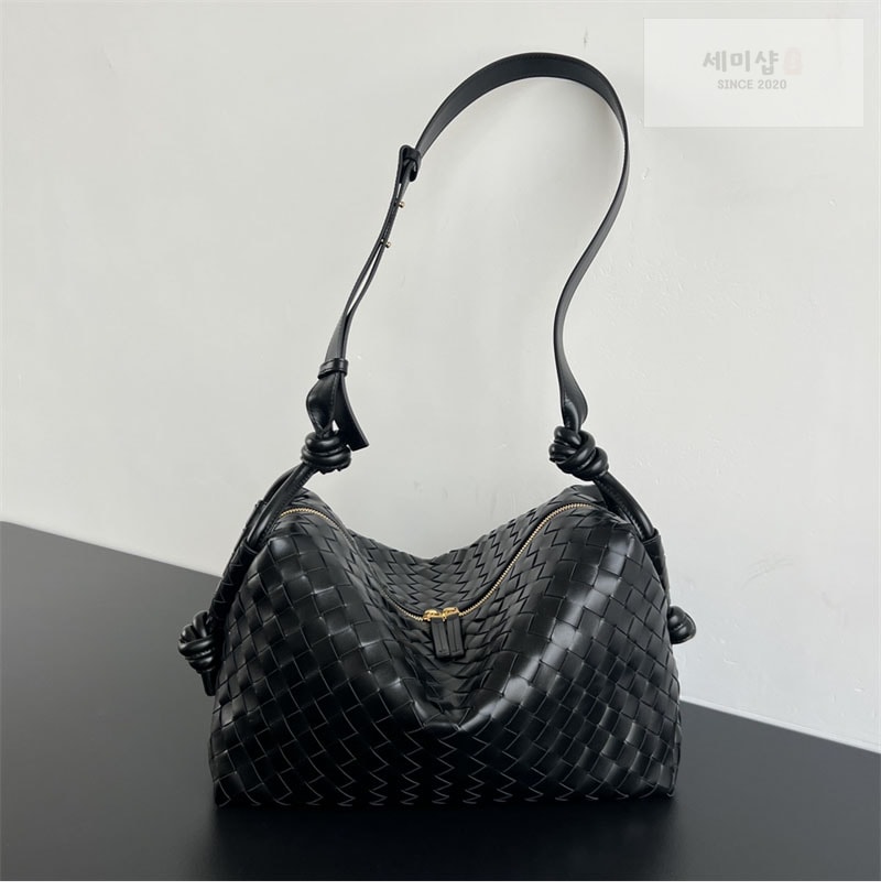 Bottega Veneta 보테가베네타 미디엄 루프 위켄더 “ 2 COLOR ” 다크 브라운 Bag 21번 이미지