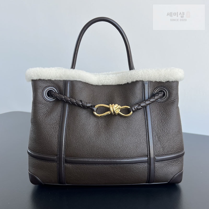 Bottega Veneta 보테가베네타 미디엄 안디아모 백 초콜렛 Bag 3번 이미지