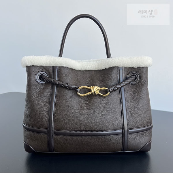 Bottega Veneta 보테가베네타 미디엄 안디아모 백 초콜렛 Bag 5번 이미지