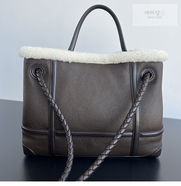 Bottega Veneta 보테가베네타 미디엄 안디아모 백 초콜렛 Bag 1번 이미지