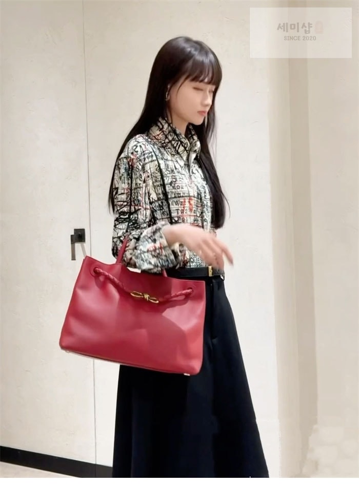 Bottega Veneta 보테가베네타 미디엄 안디아모 탑 핸들 백 “ 5 COLOR ” 레드 Bag 21번 이미지