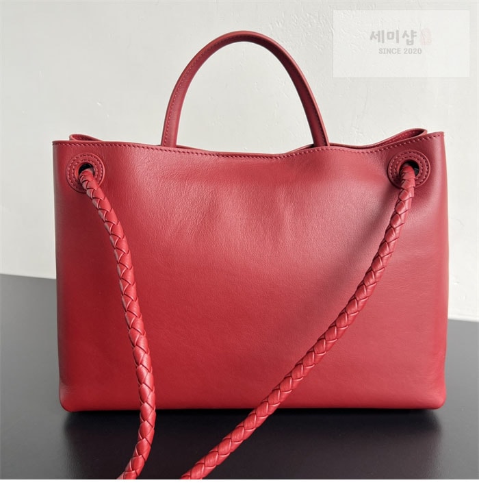 Bottega Veneta 보테가베네타 미디엄 안디아모 탑 핸들 백 “ 5 COLOR ” 레드 Bag 27번 이미지