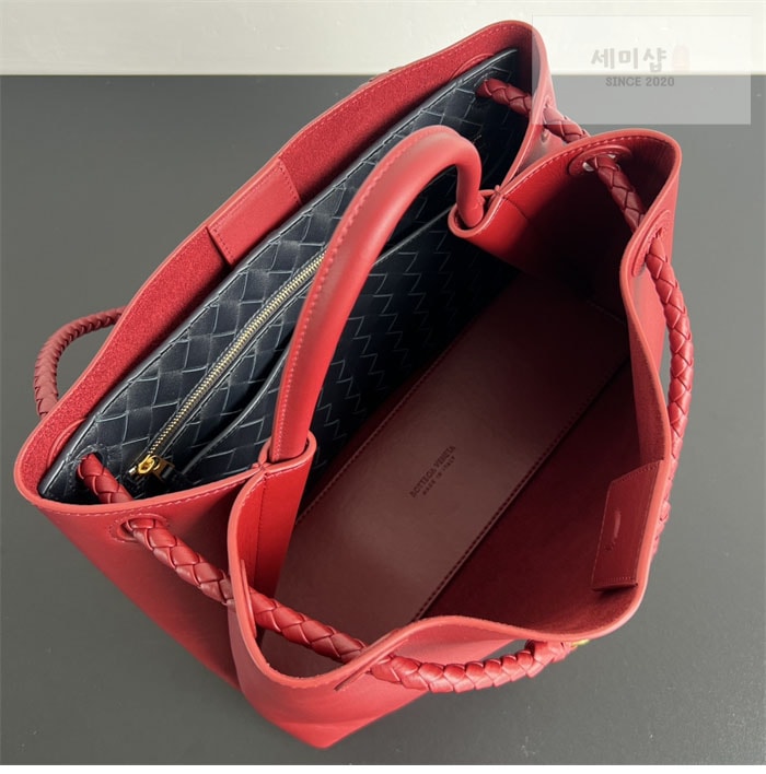 Bottega Veneta 보테가베네타 미디엄 안디아모 탑 핸들 백 “ 5 COLOR ” 레드 Bag 28번 이미지