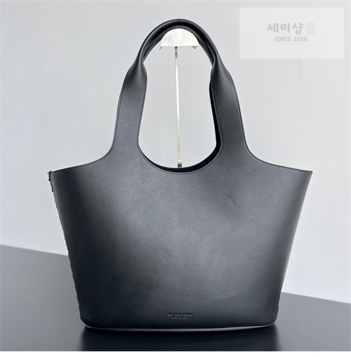 Bottega Veneta 보테가베네타 블랙 미디엄 크릭 토트백 레플리카 1번 이미지 - Bag | 세미샵 레플리카 사이트