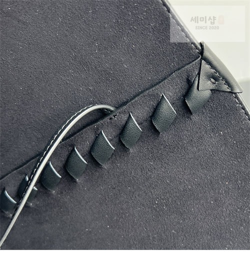 Bottega Veneta 보테가베네타 블랙 미디엄 크릭 토트백 레플리카 11번 이미지 - Bag | 세미샵 레플리카 사이트