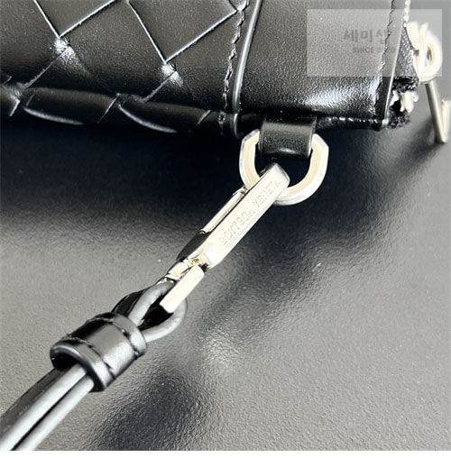 Bottega Veneta 보테가베네타 블랙 인트레치아토 프리즘 파우치 블랙 Bag 2번 이미지