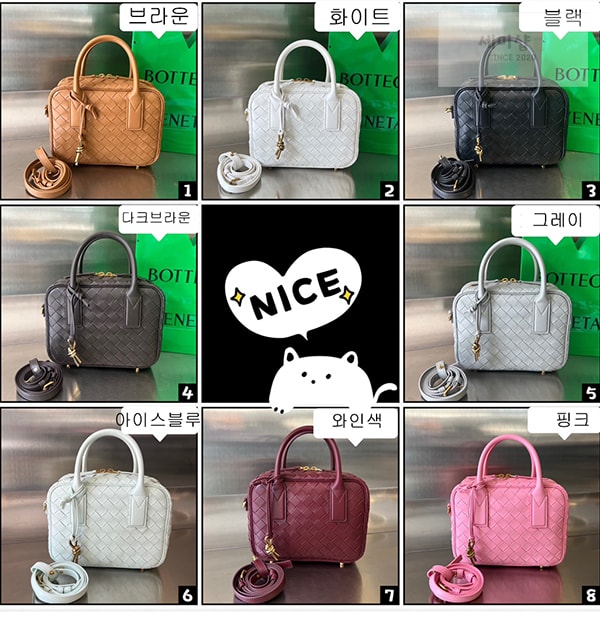 Bottega Veneta 보테가베네타 스몰 겟어웨이 탑 핸들 백 “ 8 COLOR ” NO.1 Bag 3번 이미지