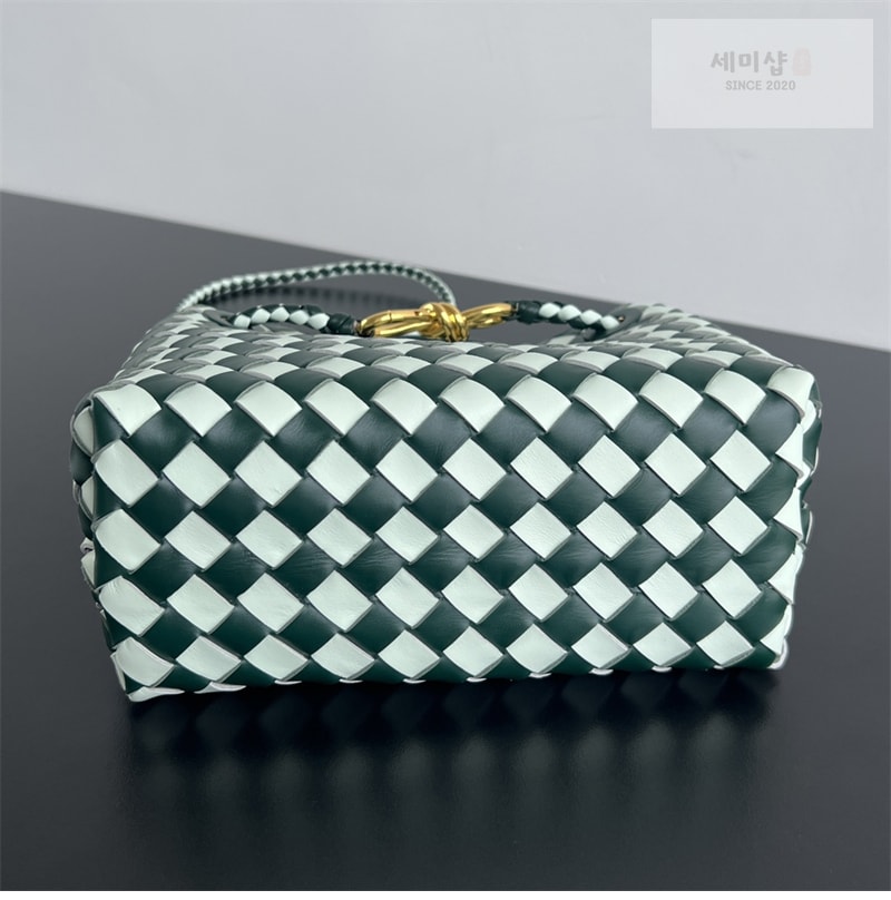 Bottega Veneta 보테가베네타 스몰 안디아모 탑 핸들 백 “ 2 COLOR ” 에메랄드 그린/글레이셔 Bag 5번 이미지
