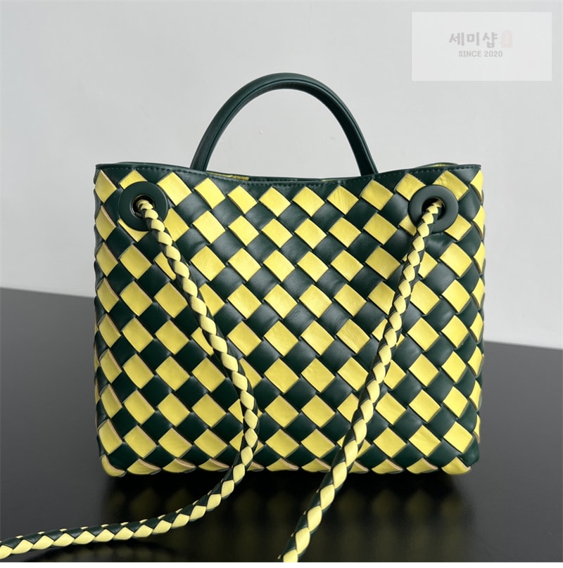 Bottega Veneta 보테가베네타 스몰 안디아모 탑 핸들 백 “ 2 COLOR ” 에메랄드 그린/글레이셔 Bag 20번 이미지