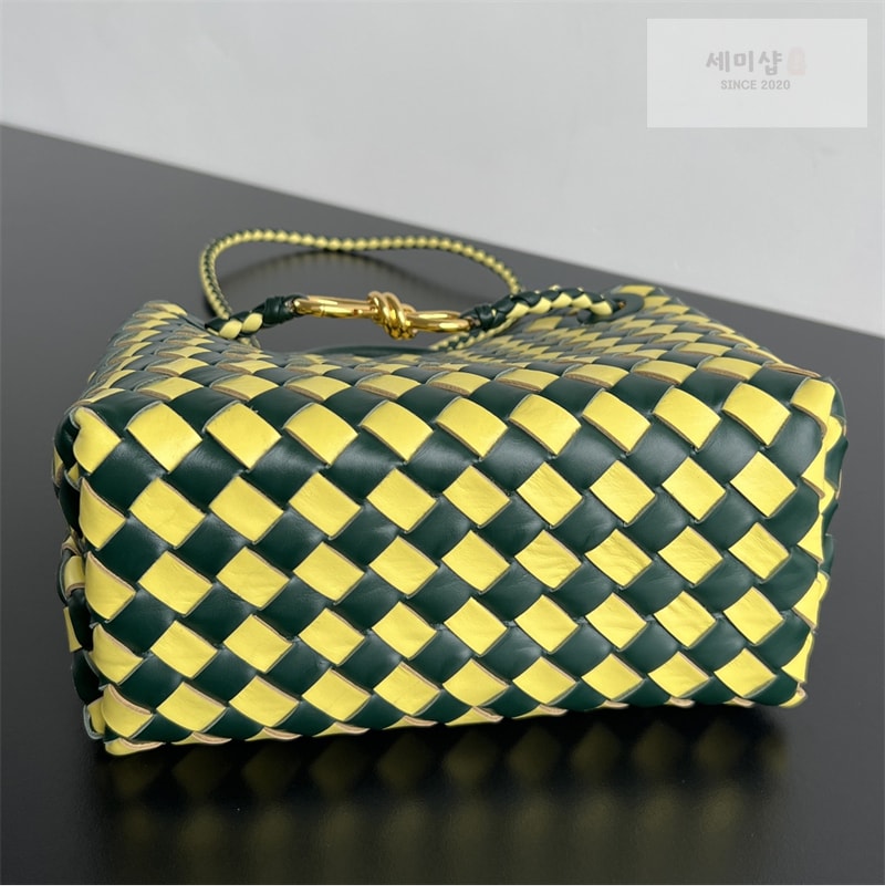 Bottega Veneta 보테가베네타 스몰 안디아모 탑 핸들 백 “ 2 COLOR ” 에메랄드 그린/글레이셔 Bag 15번 이미지