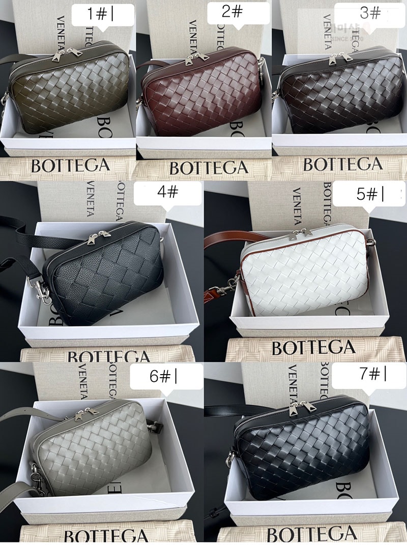 보테가베네타 보테가베네타 스몰 인트레치아토 카메라 백 “ 7 COLOR ” 1# Bag 3번 이미지