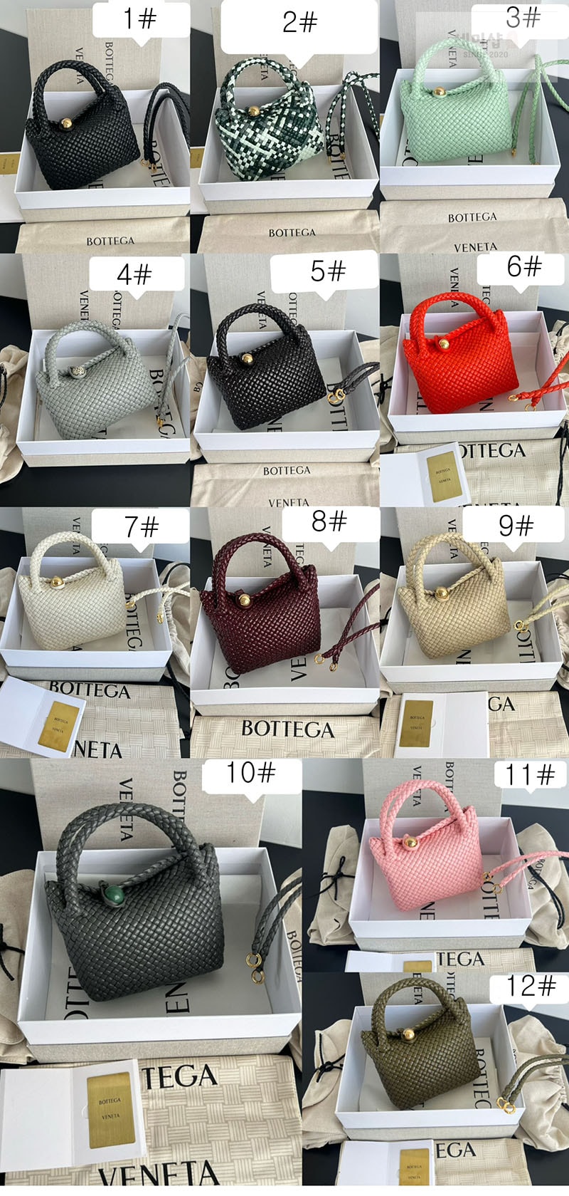 Bottega Veneta 보테가베네타 미니 토스카 백 “ 12 COLOR ” 1# Bag 6번 이미지