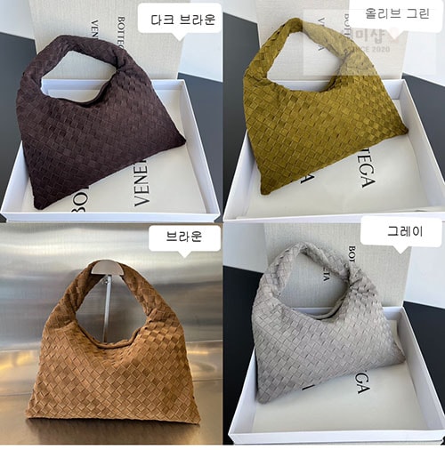 Bottega Veneta 보테가베네타 스몰 홉 토트백 “ 4COLOR ” 다크브라운 Bag 9번 이미지