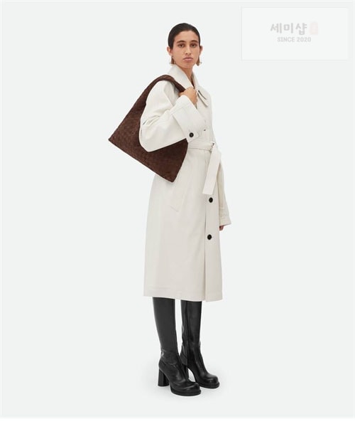 Bottega Veneta 보테가베네타 스몰 홉 토트백 “ 4COLOR ” 다크브라운 Bag 1번 이미지