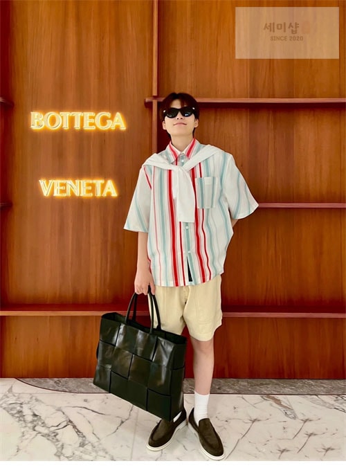 Bottega Veneta 보테가베네타 라지 아르코 토트백 카키그린 Bag 9번 이미지