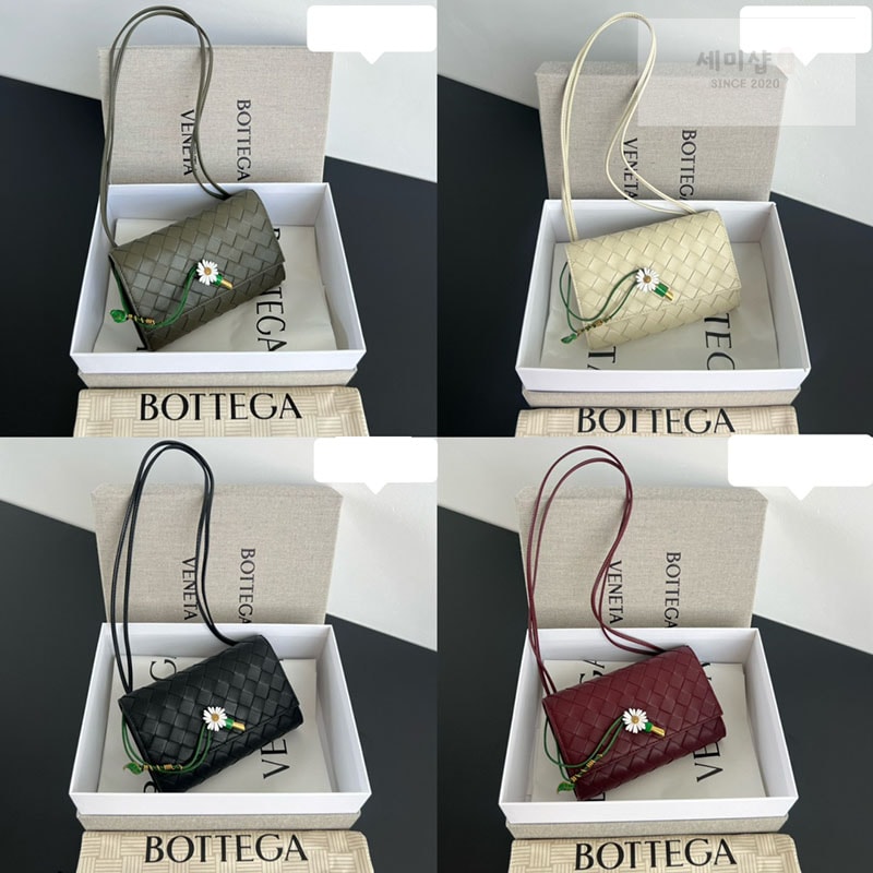 Bottega Veneta 보테가베네타 안디아모 데이지 파우치 “ 4 COLOR ” 그린 Bag 1번 이미지