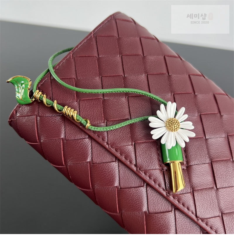 Bottega Veneta 보테가베네타 안디아모 데이지 파우치 “ 4 COLOR ” 그린 Bag 7번 이미지