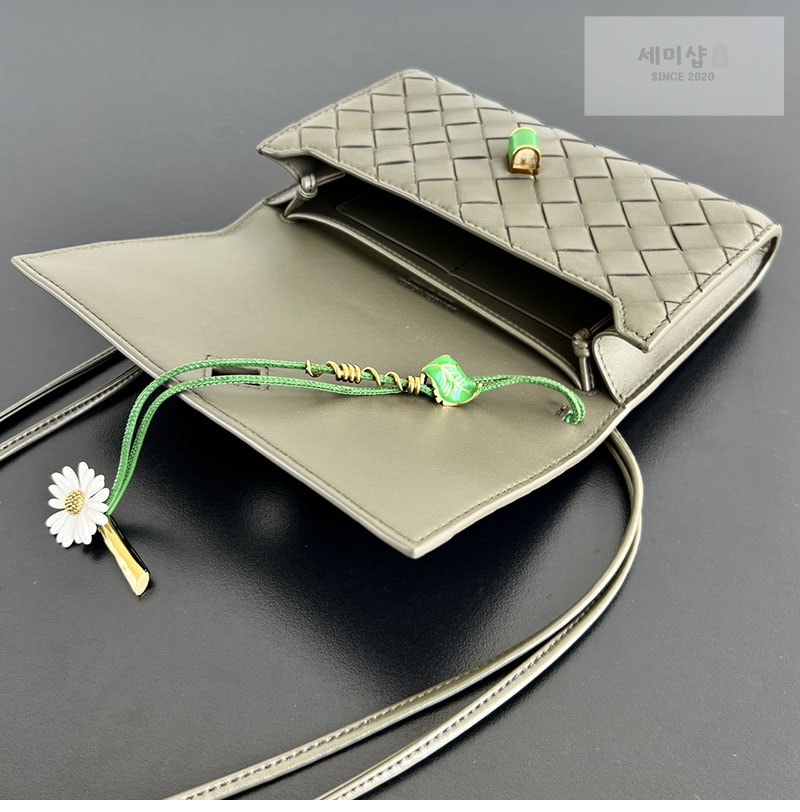 Bottega Veneta 보테가베네타 안디아모 데이지 파우치 “ 4 COLOR ” 그린 Bag 28번 이미지