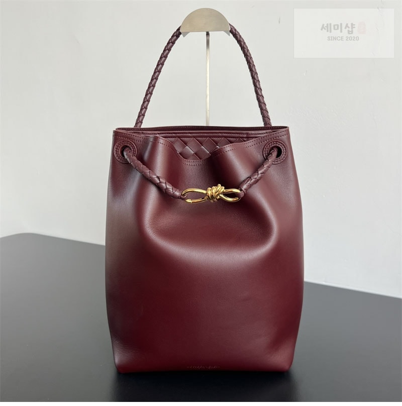 Bottega Veneta 보테가베네타 안디아모 버킷 백 “ 3 COLOR ” 다크 브라운 Bag 18번 이미지