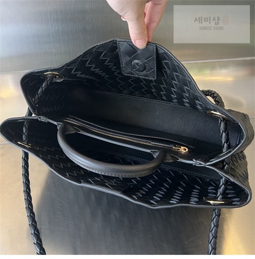 Bottega Veneta 보테가베네타 이스트 웨스트 스몰 안디아모 토트백 " 4 COLOR ” 블랙 Bag 15번 이미지