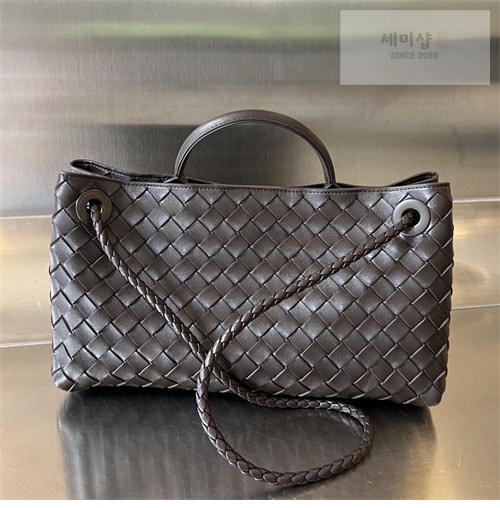 Bottega Veneta 보테가베네타 이스트 웨스트 스몰 안디아모 토트백 " 4 COLOR ” 블랙 Bag 17번 이미지