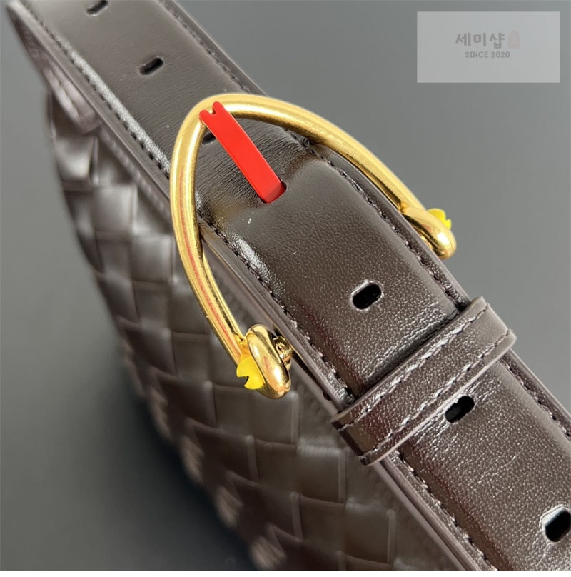 보테가베네타 보테가베네타 월리스 미니 인트레치아토 레더 숄더 백 815395 블랙 Bag 4번 이미지