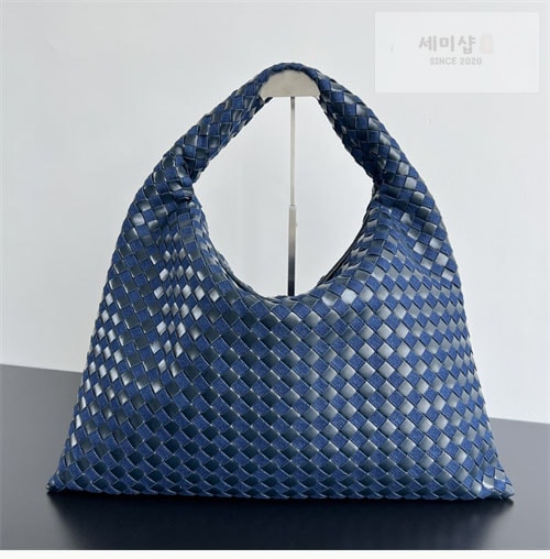 Bottega Veneta 보테가베네타 인트레치아토 라지 홉 백 아비스 블루 Bag 9번 이미지