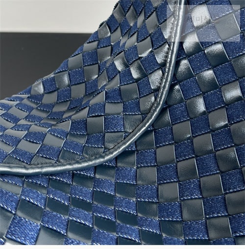 Bottega Veneta 보테가베네타 인트레치아토 라지 홉 백 아비스 블루 Bag 5번 이미지