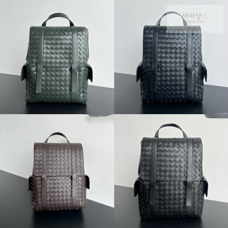 Bottega Veneta 보테가베네타 인트레치아토 백 투 스쿨 백팩 “ 4 COLOR ” 그린 Bag 2번 이미지