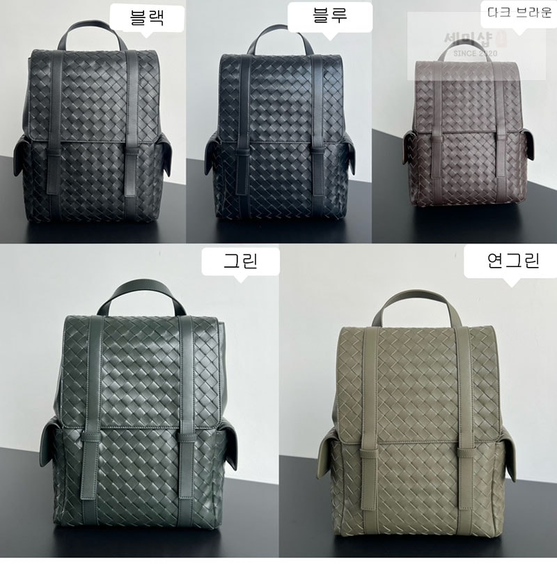 Bottega Veneta 보테가베네타 인트레치아토 백 투 스쿨 백팩 “ 4 COLOR ” 그린 Bag 3번 이미지