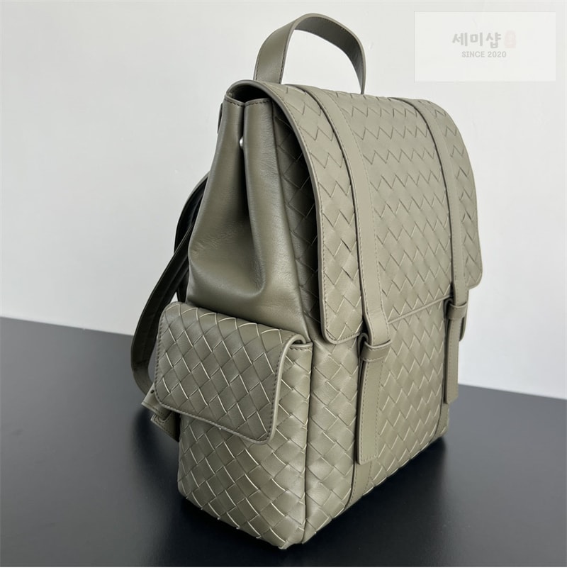 Bottega Veneta 보테가베네타 인트레치아토 백 투 스쿨 백팩 “ 4 COLOR ” 그린 Bag 6번 이미지