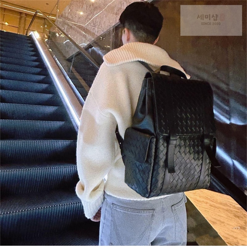 Bottega Veneta 보테가베네타 인트레치아토 백 투 스쿨 백팩 “ 4 COLOR ” 그린 Bag 15번 이미지