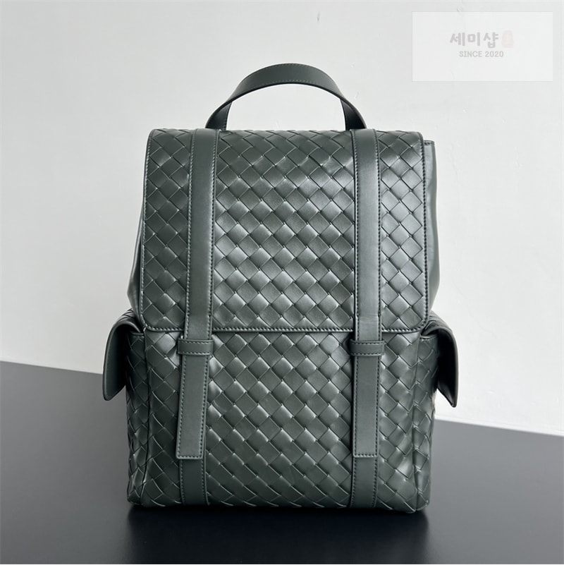Bottega Veneta 보테가베네타 인트레치아토 백 투 스쿨 백팩 “ 4 COLOR ” 그린 Bag 25번 이미지