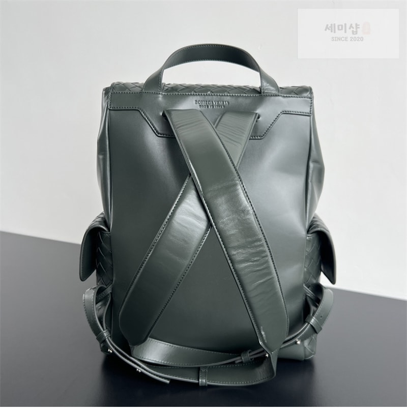 Bottega Veneta 보테가베네타 인트레치아토 백 투 스쿨 백팩 “ 4 COLOR ” 그린 Bag 20번 이미지