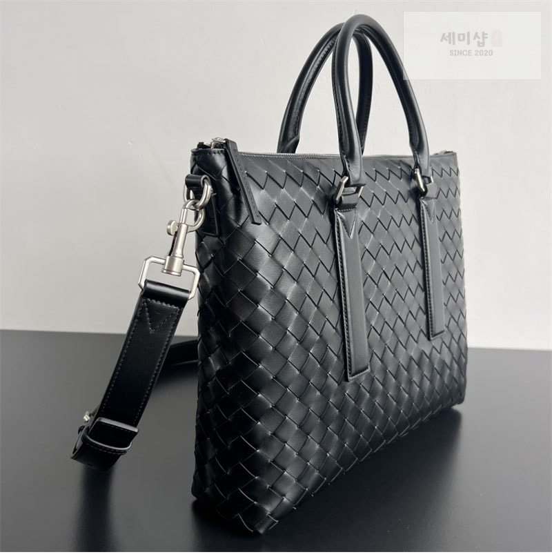 Bottega Veneta 보테가베네타 인트레치아토 소프트 브리프케이스 “ 2 COLOR ” 블랙 Bag 6번 이미지