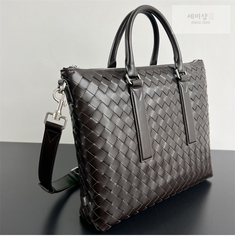 Bottega Veneta 보테가베네타 인트레치아토 소프트 브리프케이스 “ 2 COLOR ” 블랙 Bag 16번 이미지