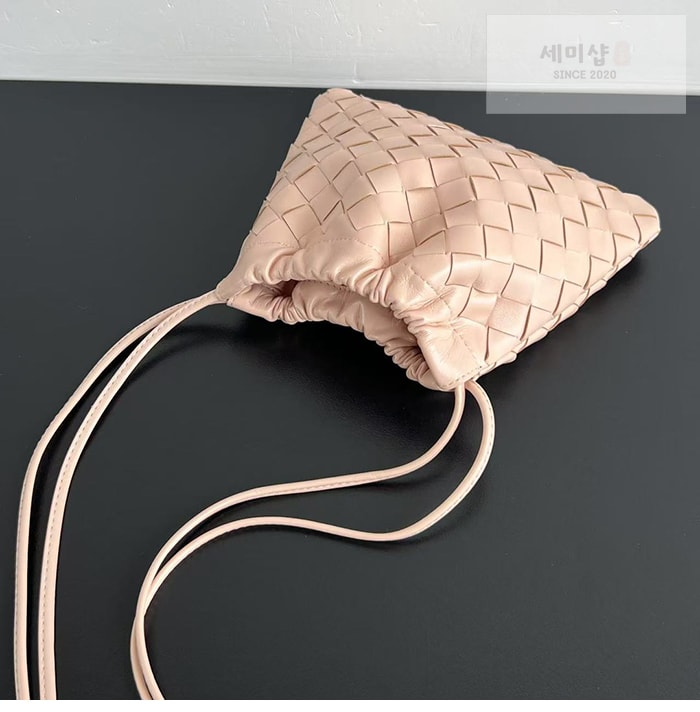 Bottega Veneta 보테가베네타 인트레치아토 숄더 더스트 백 스몰 “ 11 COLOR ” 연브라운 Bag 12번 이미지