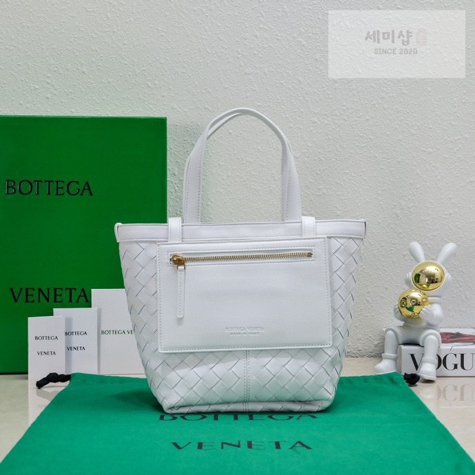 Bottega Veneta 보테가베네타 인트레치아토 스몰 플립 플랩 토트 백 “ 7 COLOR ” 오트밀 Bag 22번 이미지