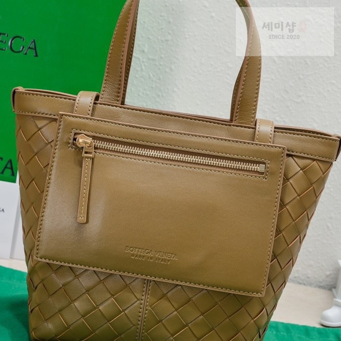 Bottega Veneta 보테가베네타 인트레치아토 스몰 플립 플랩 토트 백 “ 7 COLOR ” 오트밀 Bag 20번 이미지