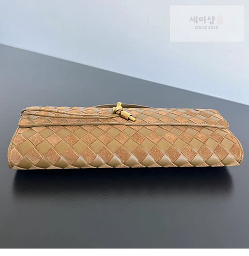 Bottega Veneta 보테가베네타 인트레치아토 안디아모 클러치백 카멜 Bag 6번 이미지