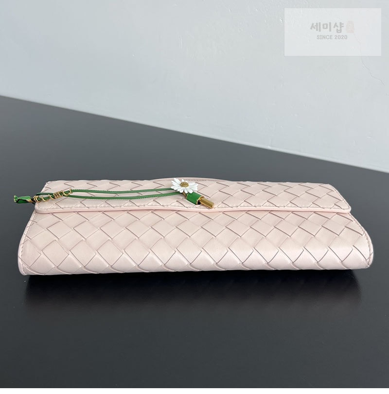 Bottega Veneta 보테가베네타 인트레치아토 안디아모 탑핸들 클러치백 “ 4 COLOR ” 다크 브라운 Bag 5번 이미지